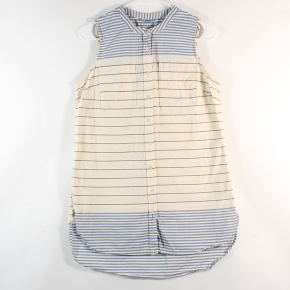 Merona Tops - Merona Women's Sleevless Striped Tunic Top Medium